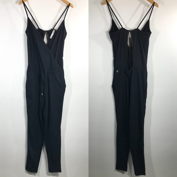 fabletics black jumpsuit